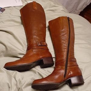 B•O•C Tall Leather Boots Women's